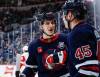 JOHN WOODS / THE CANADIAN PRESS FILES Winnipeg Jets centre Morgan Barron (left) sees that his role on the club is evolving to mentorship, especially alongside his pair of young wingers Brad Lambert and Isak Rosen.