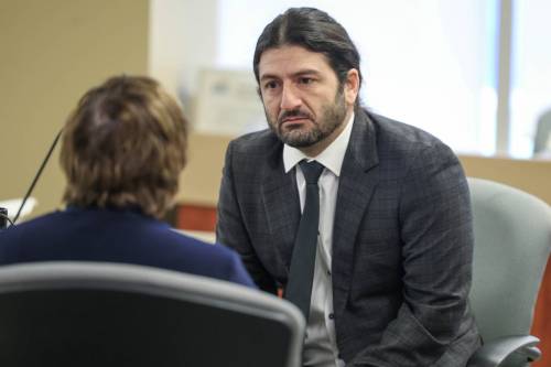 Ruth Bonneville / Free Press
                                Former Caspian Projects project manager Shaun Babakhanians testified at the Winnipeg Police Service Headquarters Inquiry on Thursday.