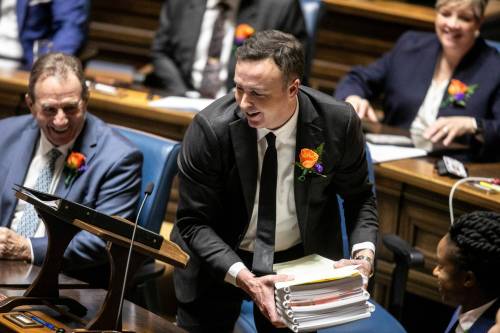 MIKAELA MACKENZIE / FREE PRESS FILES
                                Climate groups say Finance Minister Adrien Sala&rsquo;s budget lacks &ldquo;meaningful investment in climate action and environmental protection.&rdquo;