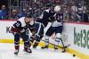 DAVID ZALUBOWSKI / THE ASSOCIATED PRESS
                                Colorado Avalanche right wing Valeri Nichushkin, left, collects the puck as defenceman Brent Burns, back left, checks Winnipeg Jets center Cole Perfetti (91) in the second period Saturday in Denver.