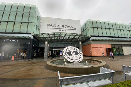 The Park Royal shopping centre in West Vancouver is seen on March 18, 2026. THE CANADIAN PRESS/Darryl Greer
