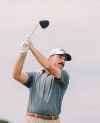 Calgary’s Piercen Hunt tees off in this undated photo. THE CANADIAN PRESS/Handout-Jeff Dykeman (Mandatory Credit)