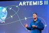 Astronaut Jeremy Hansen speaks about his upcoming Artemis II mission during an event at the Canadian Space Agency, in Longueuil, Que., on Thursday, Oct. 16, 2025. THE CANADIAN PRESS/Graham Hughes