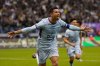 FILE - Al Nassr's Cristiano Ronaldo celebrates after scoring at the King Saud University Stadium, in Riyadh, Saudi Arabia, Jan. 19, 2023. (AP Photo/Hussein Malla, file)