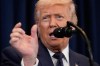 President Donald Trump speaks at a news conference, Monday, March 9, 2026, at Trump National Doral Miami in Doral, Fla. (AP Photo/Mark Schiefelbein)