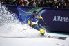 Aaron Lindstroem, of Sweden, competes in the alpine skiing men's downhill standing competition at the 2026 Winter Paralympics, in Cortina d'Ampezzo, Italy, Saturday, March 7, 2026. (AP Photo/Emilio Morenatti)