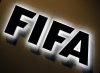 FILE - The FIFA logo is seen outside FIFA headquarters in Zurich, Switzerland, Sept. 25, 2015. (AP Photo/Michael Probst, File)