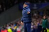 Tottenham's head coach Igor Tudor gives instructions to his players during the first leg of the Champions League round of 16 soccer match between Atletico Madrid and Tottenham in Madrid, Spain, Tuesday, March 10, 2026. (AP Photo/Jose Breton)