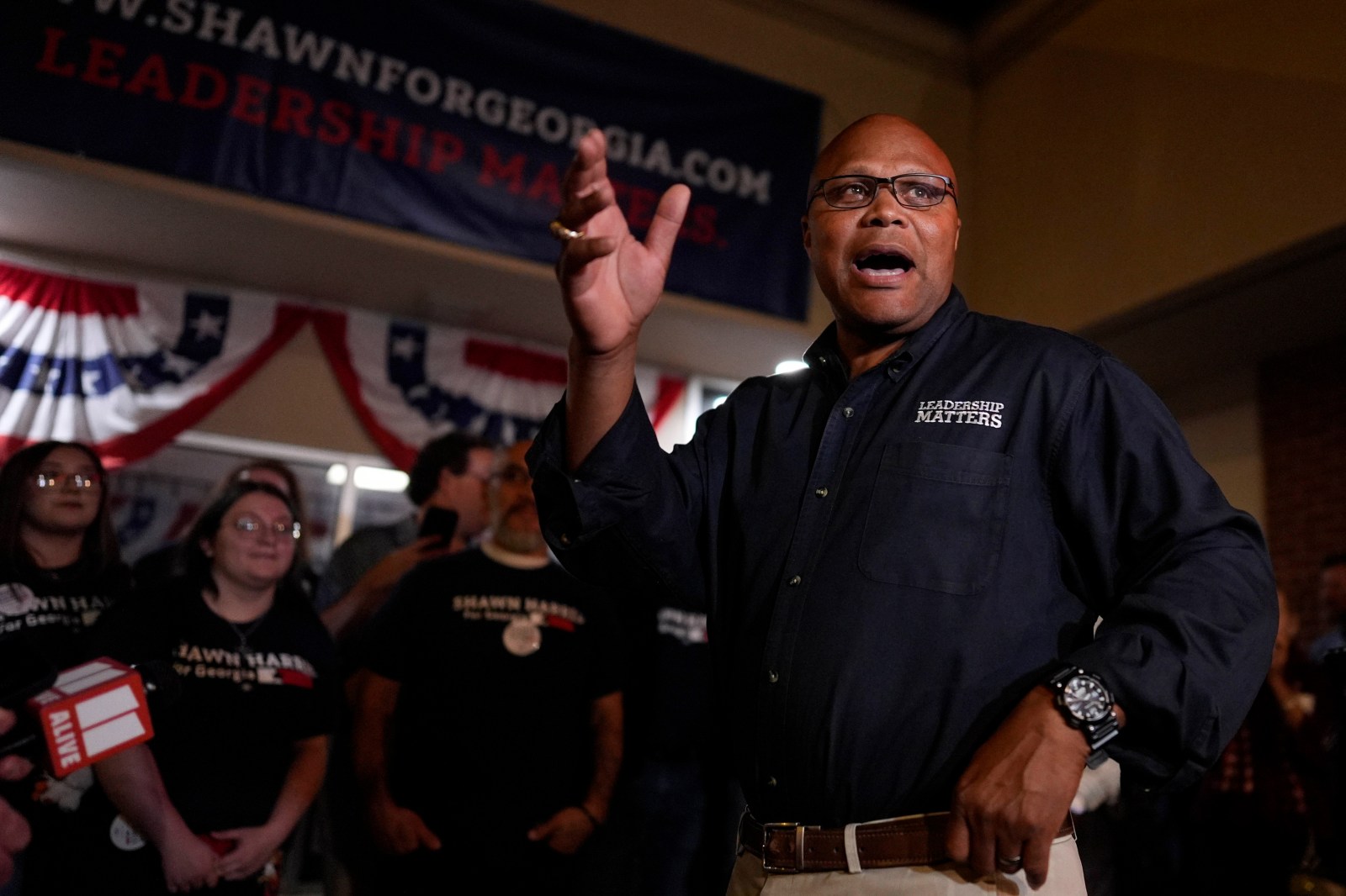 Shawn Harris Criticizes Congress and Trump Rhetoric During Georgia Special Election Campaign