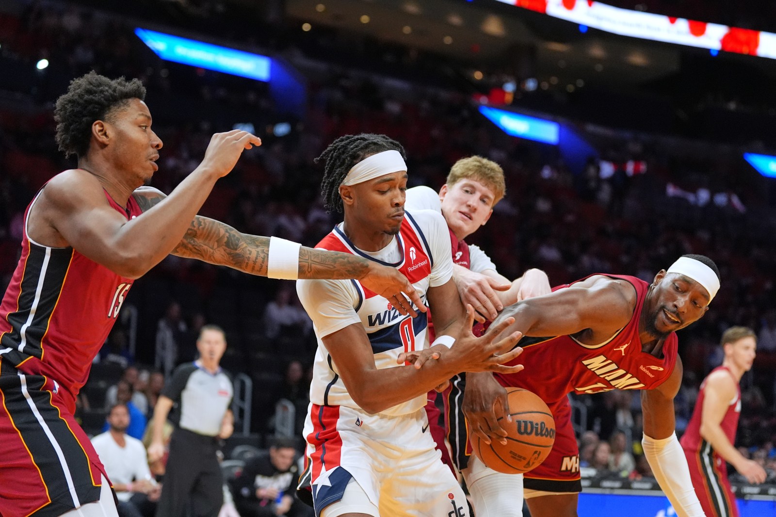 NBA Declines to Punish Bam Adebayo for Striking Tyler Herro