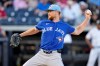 Toronto Blue Jays pitcher Eric Lauer delivers to the New York Yankees during the first inning of a spring training baseball game Wednesday, March 11, 2026, in Tampa, Fla. (AP Photo/Chris O'Meara)