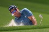Ryan Fox, of New Zealand, hits out of a bunker on the first hole during the third round of the Arnold Palmer Invitational at Bay Hill golf tournament Saturday, March 7, 2026, in Orlando, Fla. (AP Photo/Matt Slocum)