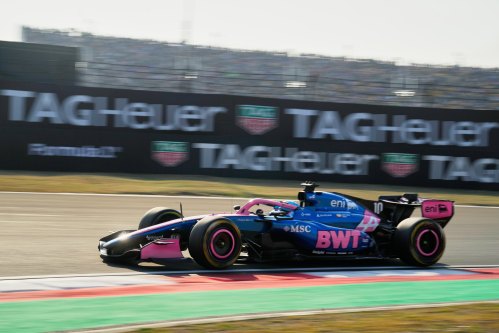 Alpine driver Pierre Gasly of France steers his car during the sprint qualifying ahead of the Chinese Formula One Grand Prix, in Shanghai, China, Friday, March 13, 2026. (AP Photo/Vincent Thian)