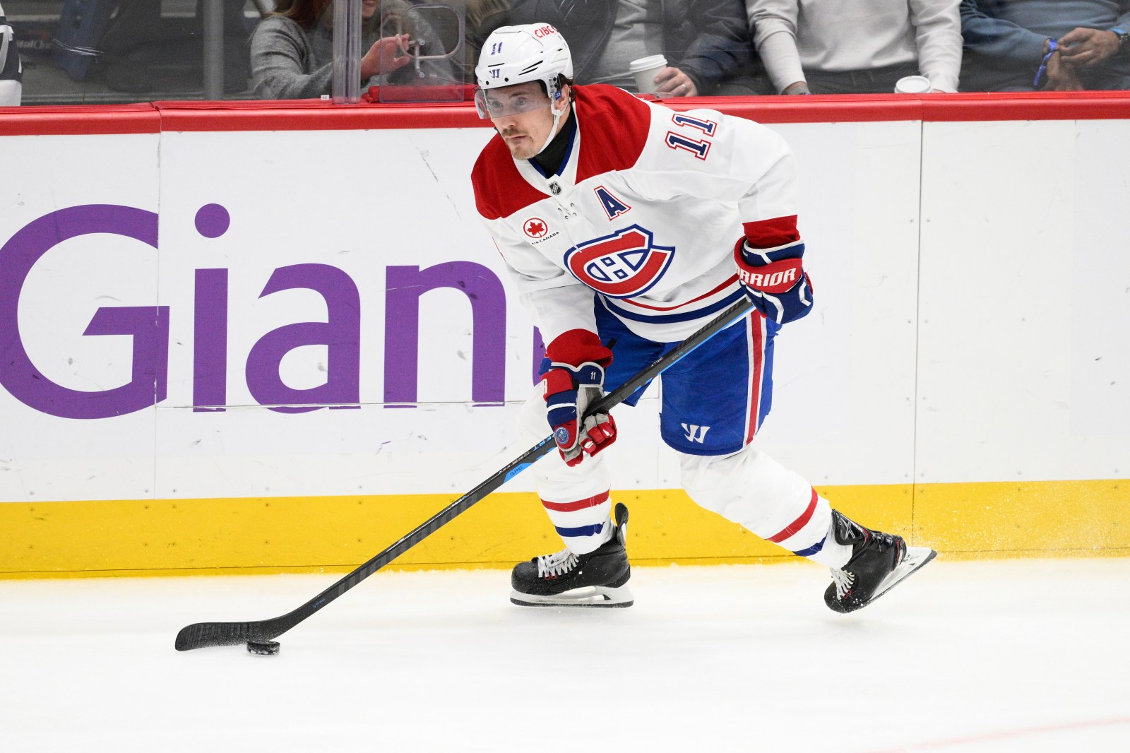 Canadiens winger Brendan Gallagher a healthy scratch Saturday against Sharks