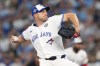 Toronto Blue Jays pitcher Max Scherzer (31) delivers a pitch against the Los Angeles Dodgers during first inning Game 7 World Series playoff MLB baseball action in Toronto on Saturday, Nov. 1, 2025. THE CANADIAN PRESS/Nathan Denette
