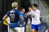 FILE - United States' Gio Reyna (7) celebrates his goal during the first half of an international friendly soccer match against Paraguay, Nov. 15, 2025, in Chester, Pa. (AP Photo/Derik Hamilton, File)