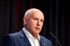 Doug Armstrong, general manager of Canada’s men’s Olympic hockey team, gives remarks before naming the roster for the 2026 Winter Games at a news conference in Minneapolis on Dec. 31, 2025. THE CANADIAN PRESS/Christopher Katsarov