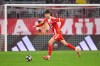 Bayern Munich's Filip Pavic moves the ball against Atalanta Bergamo, Wednesday, March 18, 2026, in Munich, Germany. (Tom Weller/dpa via AP)