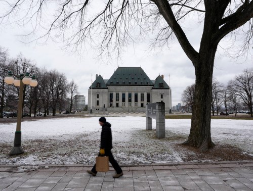 The Supreme Court of Canada is shown in Ottawa, on Friday, March 13, 2026. THE CANADIAN PRESS/Justin Tang