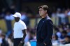 FILE - United States head coach Mauricio Pochettino watches the first half of a CONCACAF Gold Cup soccer match against Trinidad and Tobago from the sidelines in San Jose, Calif., June 15, 2025. (AP Photo/Jeff Chiu, File)