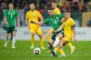 FILE - Northern Ireland's Jordan Thompson, left, challenges for the ball with Romania's Nicolae Stanciu during the international friendly soccer match between Romania and Northern Ireland at the National Arena stadium in Bucharest, Romania, Friday, March 22, 2024. (AP Photo/Andreea Alexandru, File)
