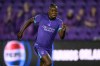 FILE - Orlando Pride forward Barbra Banda (11) controls the ball during an NWSL soccer match against Seattle Reign FC, Sunday, March 15, 2026 in Orlando, Fla. (AP Photo/Phelan M. Ebenhack,File)