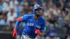 Toronto Blue Jays' Jesús Sánchez against the New York Yankees during a spring training baseball game Wednesday, March 11, 2026, in Tampa, Fla. (AP Photo/Chris O'Meara)