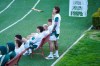 Italy's Riccardo Calafiori during their training session in Florence, Italy, Monday, March 23, 2026. (LaPresse via AP)