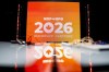 The NDP leadership debate stage is photographed in Montreal on Thursday, Nov. 27, 2025. THE CANADIAN PRESS/Christopher Katsarov