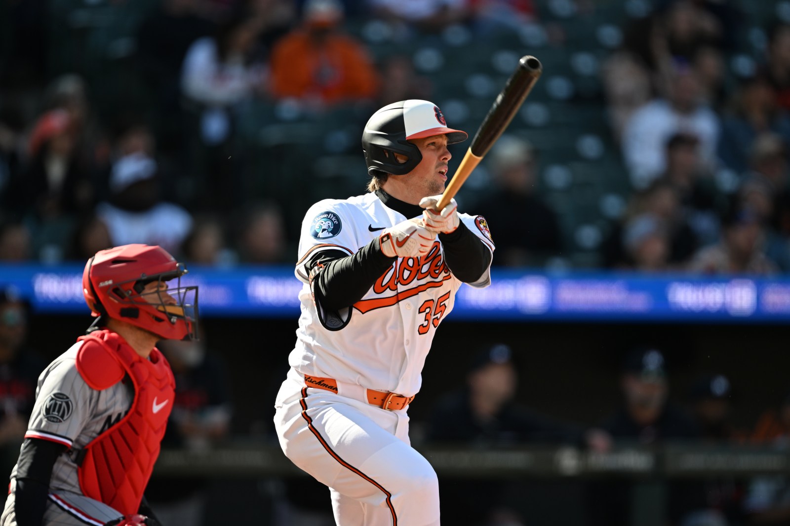 Orioles infielder fractures hand after being hit by pitch