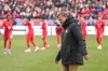Canadian head coach Jesse Marsch walks past his players before a friendly against Iceland in Toronto on Saturday, March 28, 2026. THE CANADIAN PRESS/Chris Young