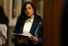 Minister of Foreign Affairs Anita Anand waits to speak in the foyer of the House of Commons on Parliament Hill in Ottawa, Tuesday, March 10, 2026. THE CANADIAN PRESS/ Patrick Doyle