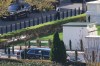 President Donald Trump's motorcade arrives at the U.S. Supreme Court, Wednesday, April 1, 2026, in Washington. (AP Photo/Tom Brenner)