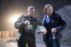 This image released by CBS shows Matt Lauria, left, and Max Thieriot in a scene from 