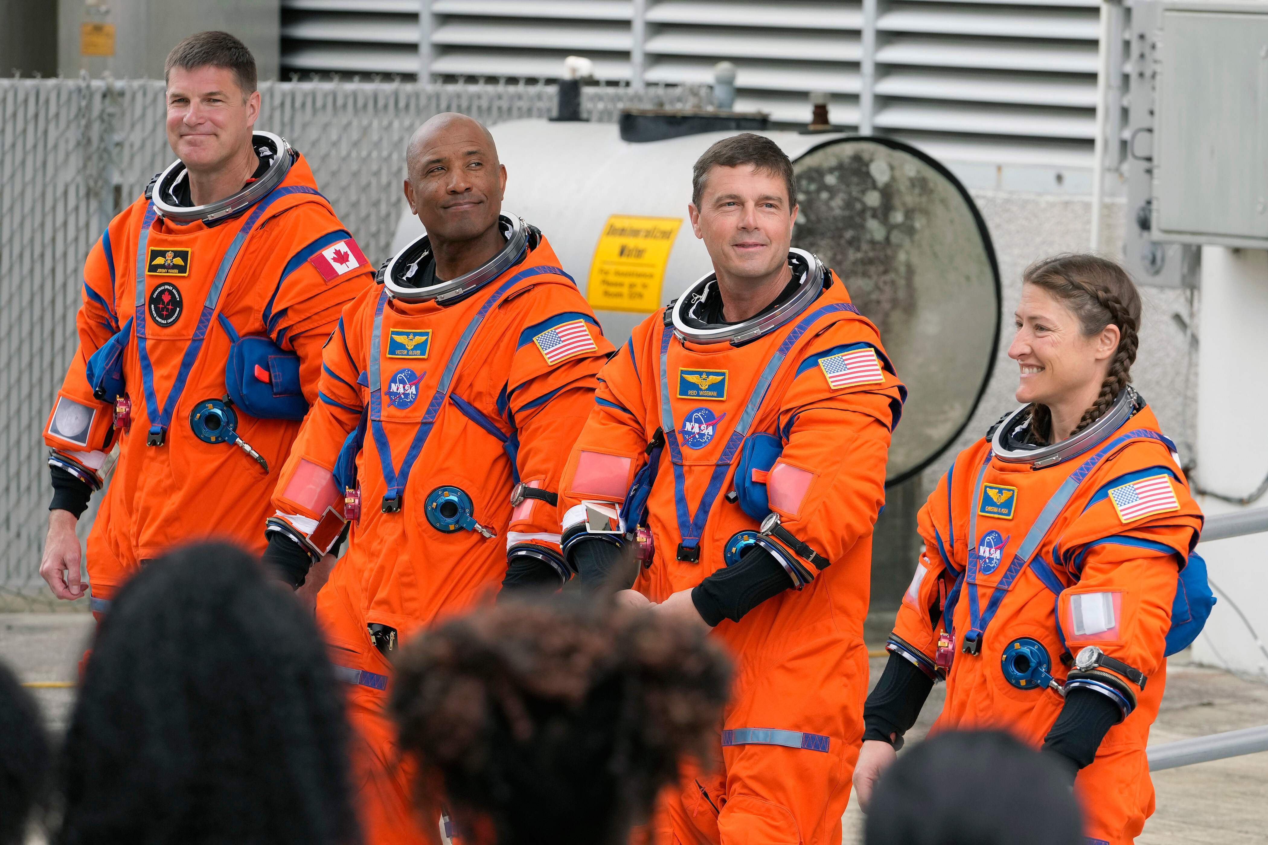 Artemis II astronauts bound for moon after rocketing away on