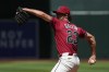 Arizona Diamondbacks pitcher Zac Gallen throws against the Detroit Tigers in the first inning of a baseball game, Wednesday, April 1, 2026, in Phoenix. (AP Photo/Rick Scuteri)