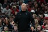 Dallas Mavericks Head Coach Jason Kidd reacts during the first half of an NBA basketball game against the Portland Trail Blazers, Friday, March 27, 2026, in Portland, Ore. (AP Photo/Jenny Kane)
