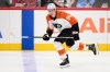 Philadelphia Flyers right wing Porter Martone (94) skates during the third period of an NHL hockey game against the Washington Capitals, Tuesday, March 31, 2026, in Washington. (AP Photo/Nick Wass)