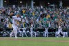 Athletics' Brent Rooker runs the bases after hitting a walk-off three-run home run during the 10th inning of a baseball game against the Houston Astros Sunday, April 5, 2026, in West Sacramento, Calif. (AP Photo/Sara Nevis)
