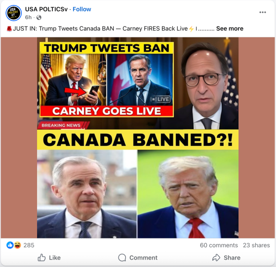 Online posts hint at all sorts of outrageous events. Very little is true. (Facebook)