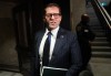 Conservative MP Bob Zimmer speaks as he makes his way to caucus in Ottawa, on Wednesday, May 1, 2024. THE CANADIAN PRESS/Adrian Wyld