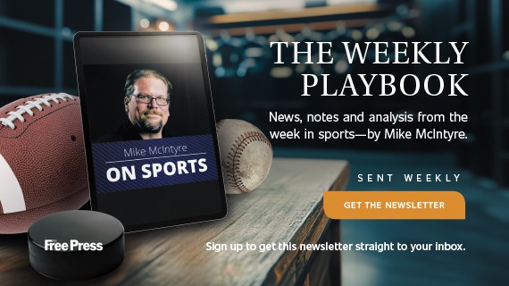 The weekly playbook. News, notes and analysis from the week in sports - by Mike McIntyre. Get the newsletter sent weekly.