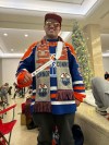 Edmonton Oilers fan Naseer Hussain is shown in this undated handout photo. THE CANADIAN PRESS/Handout-Naseer Hussain (Mandatory Credit)