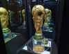 MIKE DEAL / FREE PRESS
The World Cup trophy up close.
The FIFA World Cup Trophy Tour makes a stop in Winnipeg Monday at Memorial Park.
Reporter: Julia-Simone Rutgers
260413 - Monday, April 13, 2026.