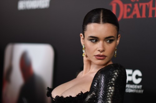 Barbie Ferreira arrives at the premiere of 