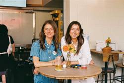 SUPPLIED
                                Amanda Katz (left) and Nikki Lewis are the co-founders of the non-profit Parentless Club and host events such as Motherless Day.