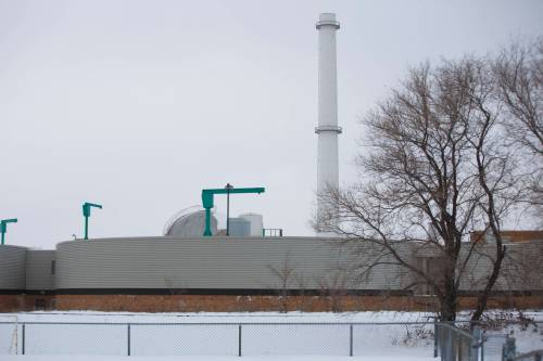 MIKE DEAL / FREE PRESS FILES
                                The North End Sewage Treatment Plant, otherwise known as the North End Water Pollution Control Center at 2230 Main Street.