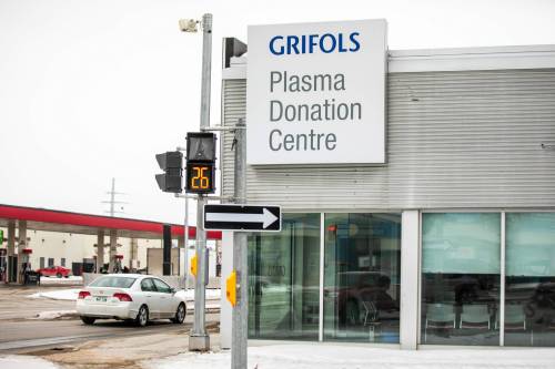 MIKAELA MACKENZIE / FREE PRESS FILES
                                A Health Canada assessment found no link between the deaths and plasma donation at Grifols, but the agency placed new terms and conditions on the company.