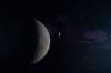 NASA
                                The Moon and Earth align in the same frame, each partially illuminated by the Sun.
