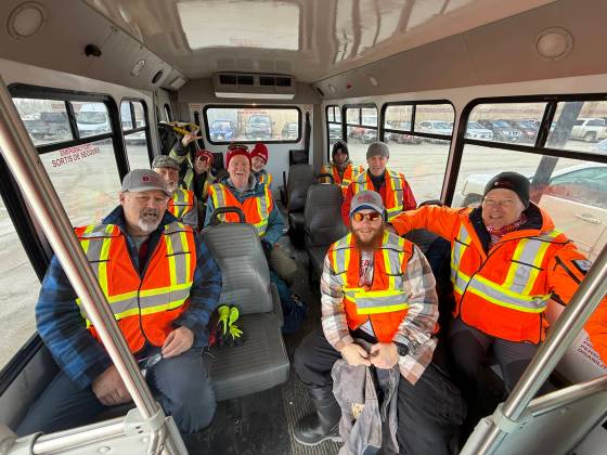 Volunteers from national humanitarian aid organization Team Rubicon are helping with flood prevention in Manitoba’s Peguis First Nation. (Supplied)